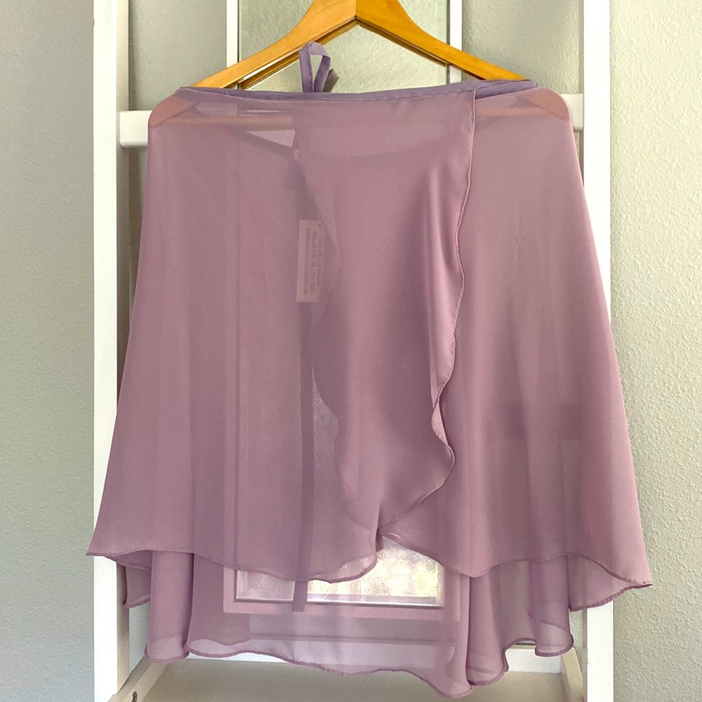 NWT Lilac Chiffon Ballet Skirt